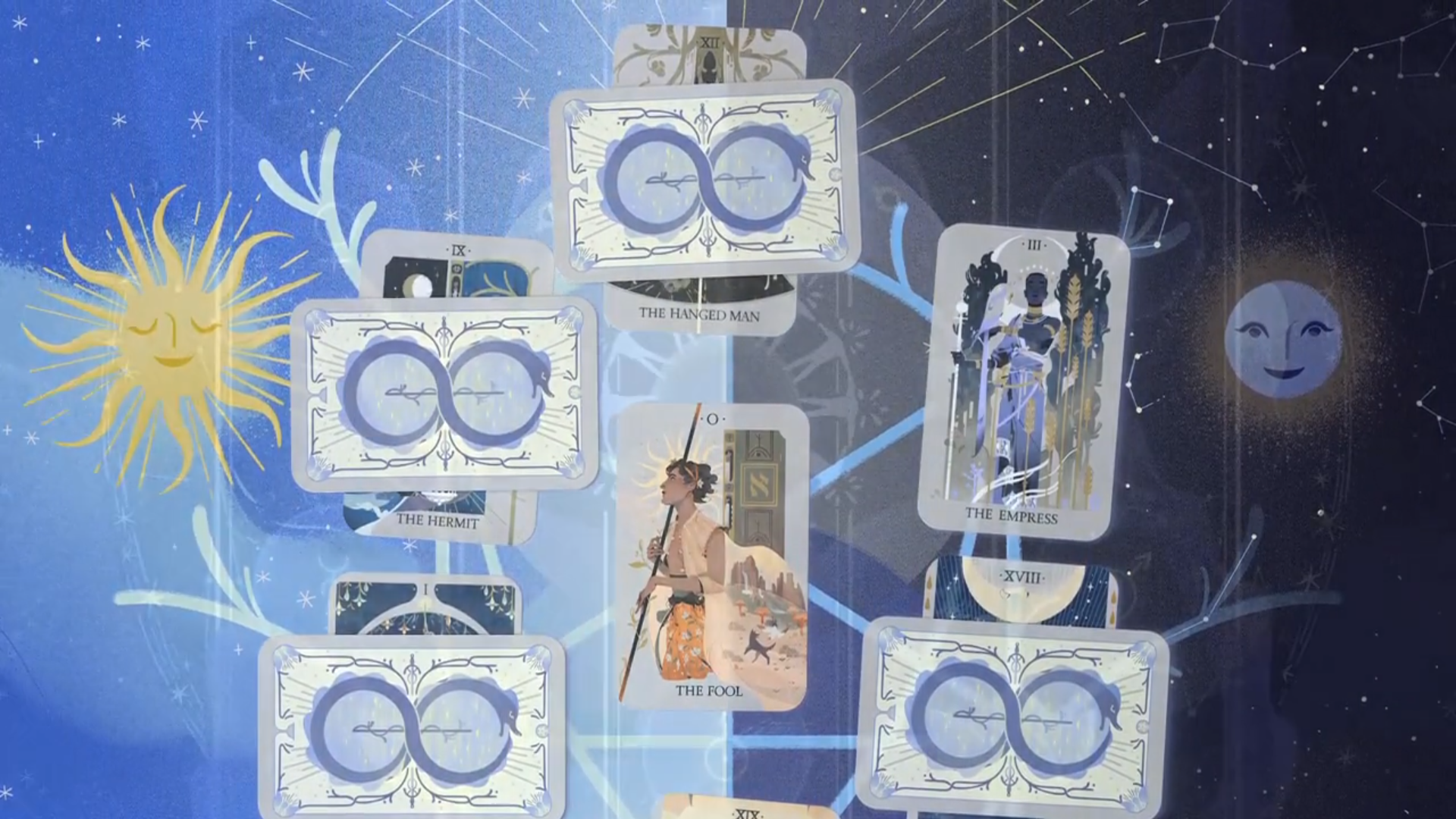 Sefirot turns the divination of tarot into a board game for one or